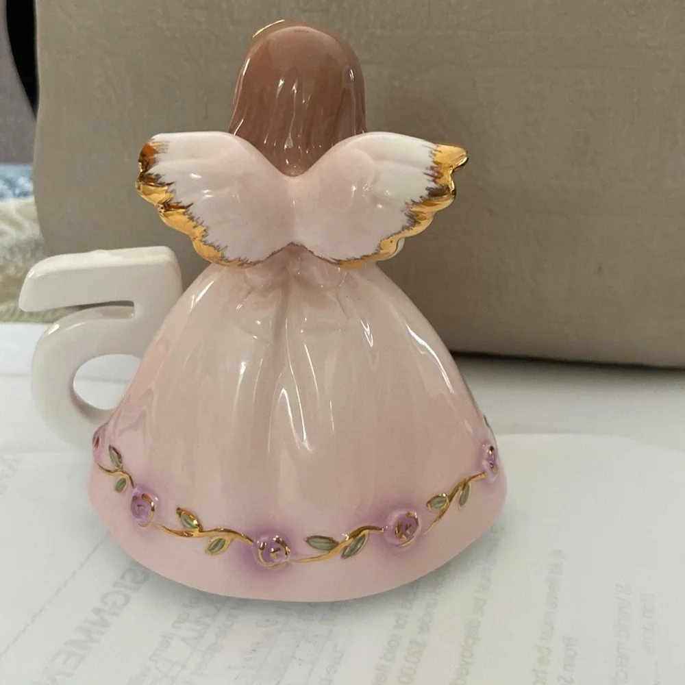 Porcelain Angel 5th Birthday